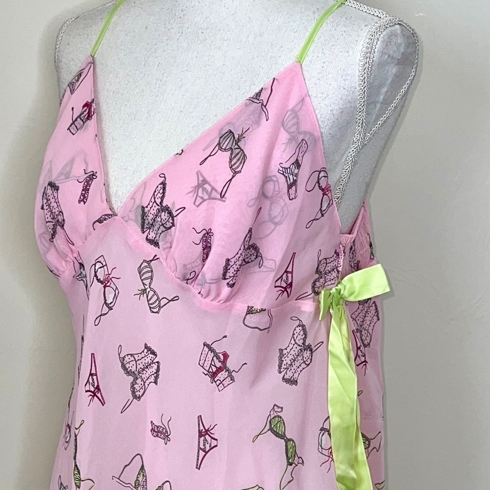 La Senza Boudoir Print Chiffon Babydoll - Picture 3 of 5